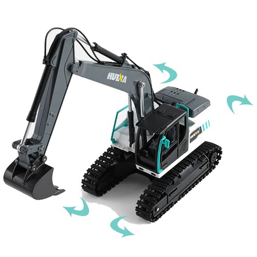 1:24 Remote Control Excavator Construction RC Excavator Boys Toys for Kids Gifts - Picture 8 of 13