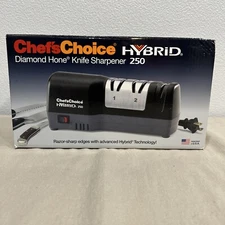 Chef's Choice Model 250 Hybrid Electric and Manual Knife Sharpener