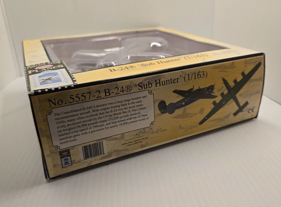 Model Power Postage Stamp Plane Die-Cast B-24 Sub Hunter (1/163) scale - Image 2 of 4