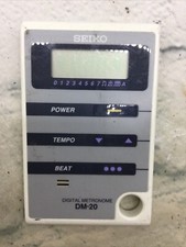 Seiko DM-20 Pocket Sized Digital Metronome Battery CR 2025 Made In Japan
