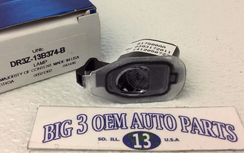 13-14 Ford Mustang Pony Projection Puddle Lamp Mirror Light Passenger Side OEM