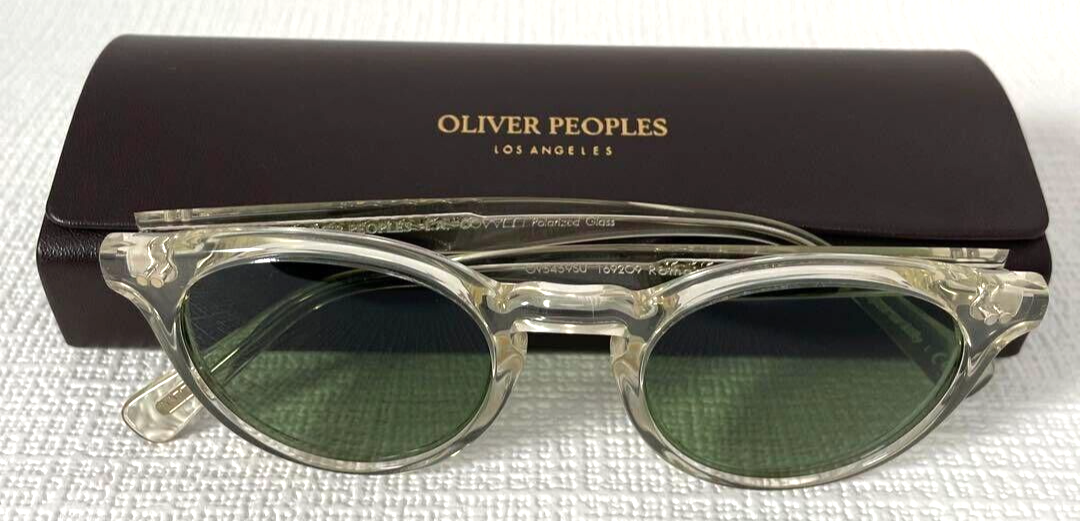 Oliver Peoples Sunglasses OV5459SU 169209 Romare Sun Clear Gold  
