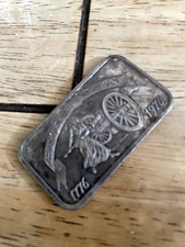 .999  Silver 1 oz -  Rare Molly Pitcher 1776  -1976 bicentennial  commemorative