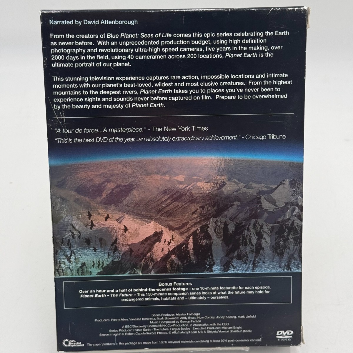 Planet Earth The Complete Series DVD Box Set BBC Video