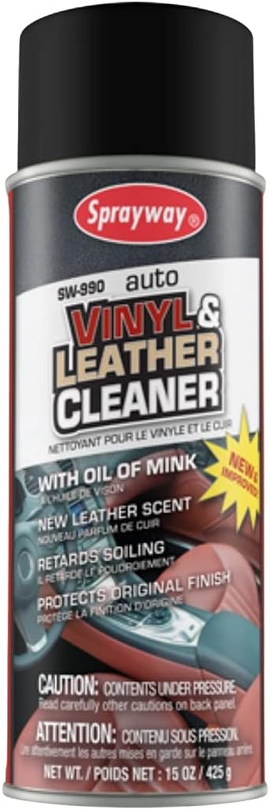 Vinyl and Leather Cleaner in 15 Oz Spray Can