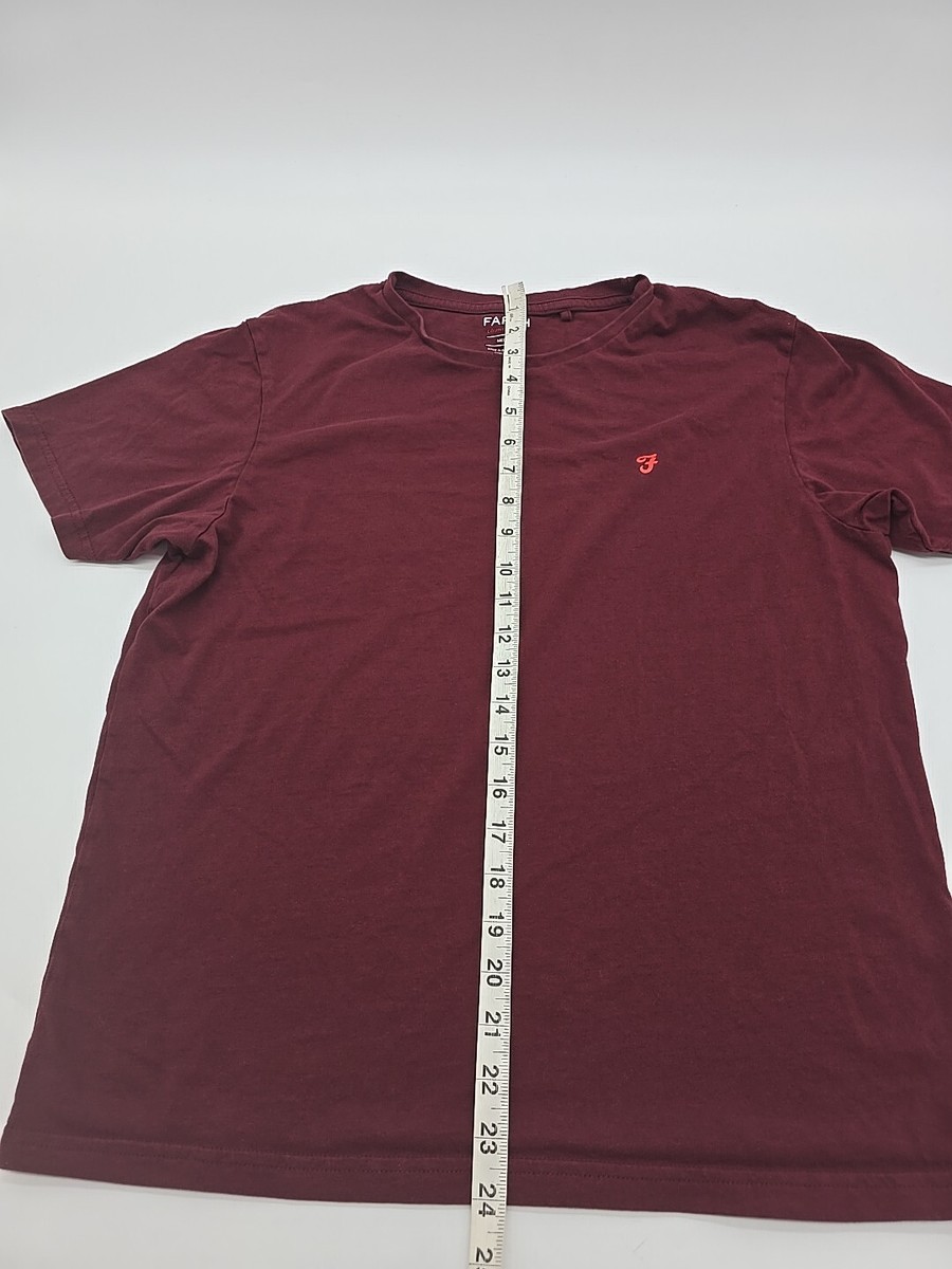 FARAH & WAKE, Striped T-shirt（size.L） WAKE. FARAH striped S/S T-shirt Navy M