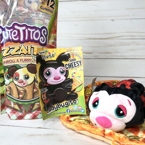 Cutetitos Pizzaitos Series 5 OLIVITO LADYBUGITO Plush- Sooo Cheesy - Picture 8 of 12