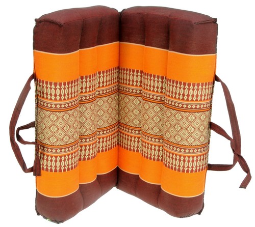 Foldable Yoga Block Bolster with Strap - Kapok Filled - Meditation Pilates Mat - Picture 12 of 58
