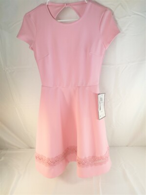 macy's pink lace dress Pink Macys Prom Dresses Juniors Junior Macys Prom Dresses Say Yes Juniors' Embellished Lace-Up