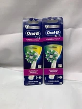 *LOT OF 2*Oral-B CrossAction Electric Toothbrush Replacement Brush Heads