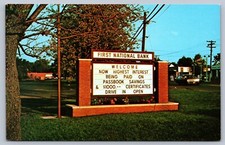 Postcard Cleveland OH Diversa-Sign Gemini Model Advertising