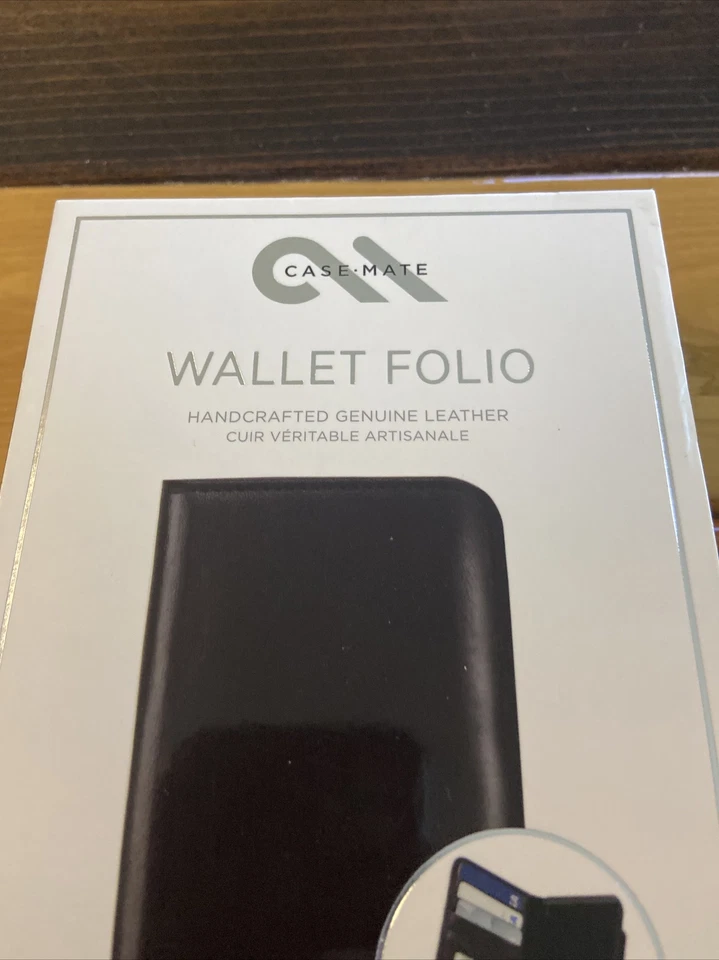 Case-Mate Wallet Folio Leather Case w/ Card Slots for LG V20 - Black  - Image 2 of 4