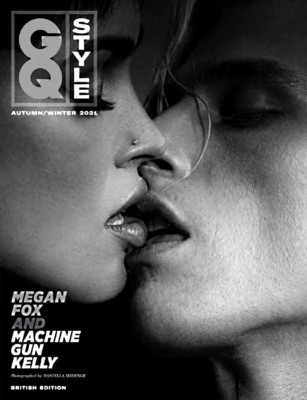 BRITISH GQ UK STYLE Magazine Autumn Winter, 2021 MEGAN FOX & MACHINE GUN KELLY 