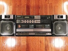 Sony CFS-W500 Boombox, Vintage, Cassette, Tape, Radio, For Parts, Needs Repair