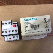 Siemens 3UA70 11-1E Overload Relay 2,5 -4A/1NC-1NO
