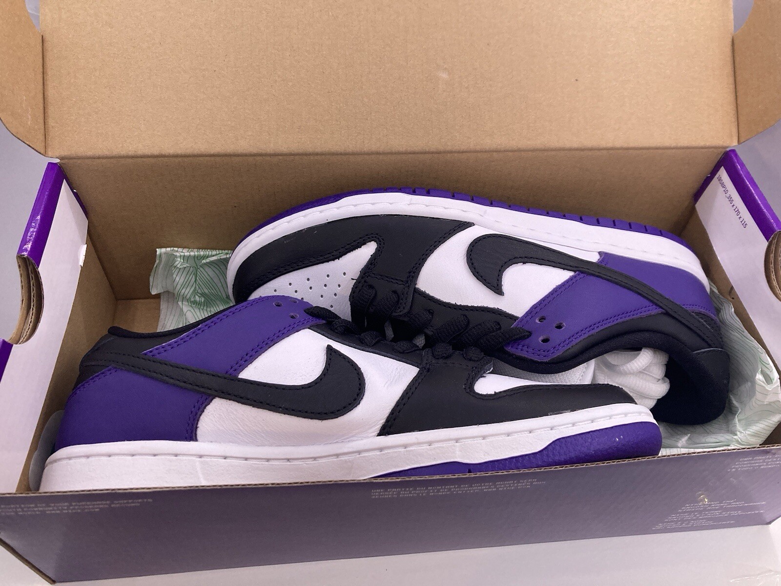 Size 7.5 - Nike Dunk SB Low Court Purple