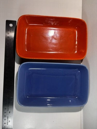 Set Of Stangl Pottery Dishes With Radioactive Piece