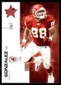 Tony Gonzalez 2007 Leaf Rookies & Stars #94 Chiefs NFL READ FREE SHIPPING