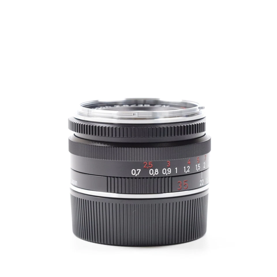 Carl Zeiss C Biogon T * 35 mm F2,8 ZM negro para Leica M [sin usar] #4514J - Imagen 4 de 4