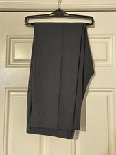 NEW J. Crew Ludlow Slim Fit Suit Pant 36x34 Blue/Grey - Tessuti di Sondrio