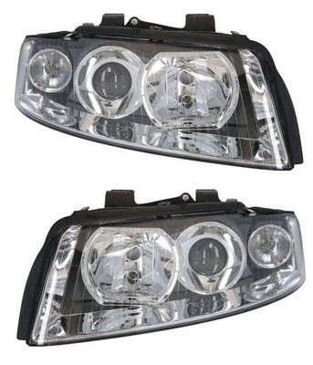 SCHEINWERFER ELEKTRISCH H7 H7 VORNE RECHTS + LINKS AUDI A4 B6 11.2000-12.2004