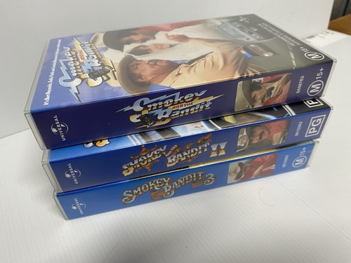 Smokey & The Bandit Collection Box Set Videos 1,2 &3 VHS PAL Vintage MA15+ - Bild 4 von 13