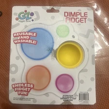 Giggle Zone GZ Dimple Fidget  Popit Fidget Stress Reliever Bubble Pop