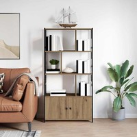BüCherregal 80 X 30 X 155,5 Cm Holzwerkstoff Artisan-Eiche