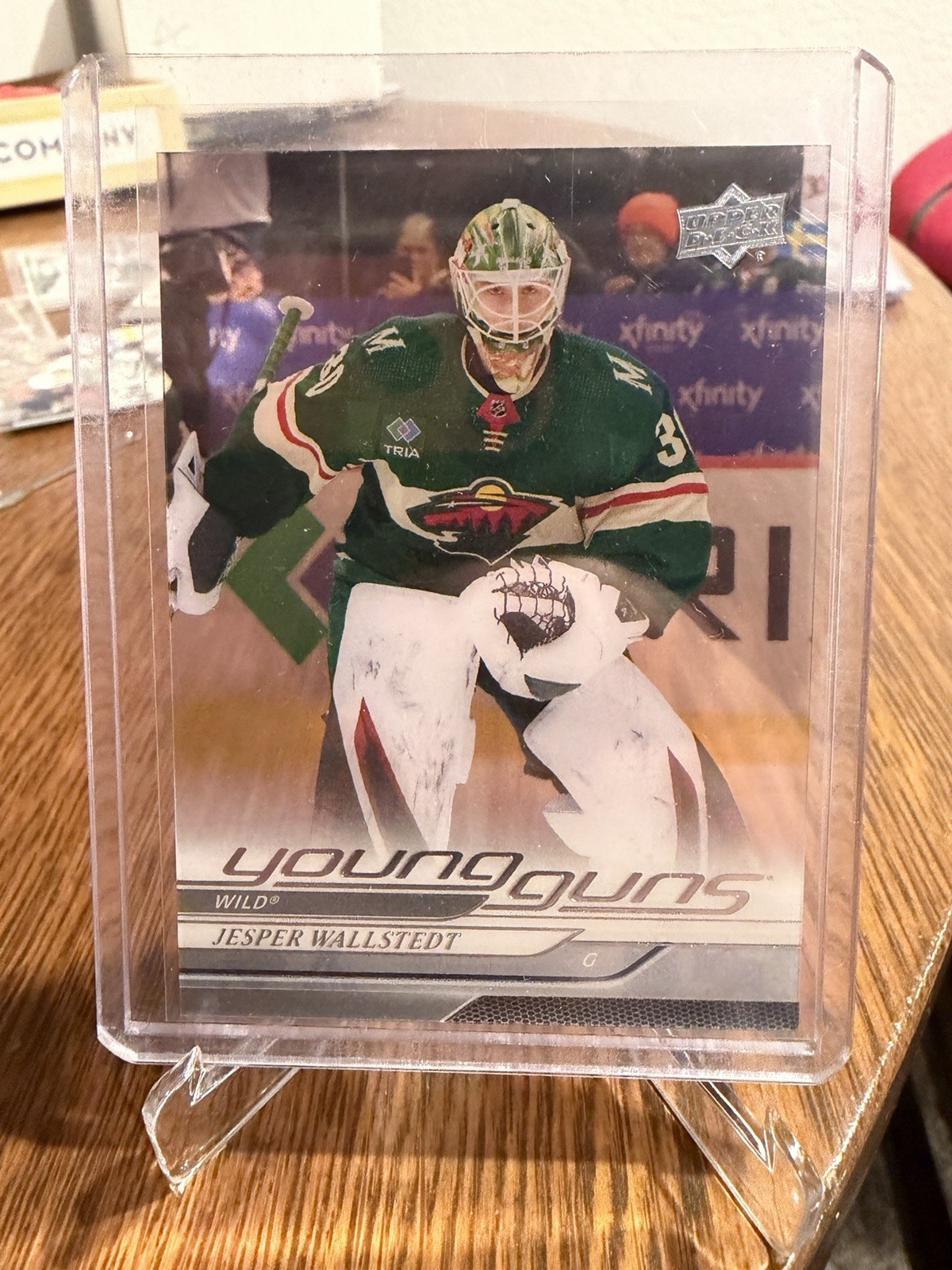 2024-25 Upper Deck Series 1 - Young Guns Jesper Wallstedt #202 (RC)- Clear Cut