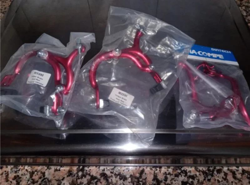 Brake set nos red dia-compe mx890 bmx