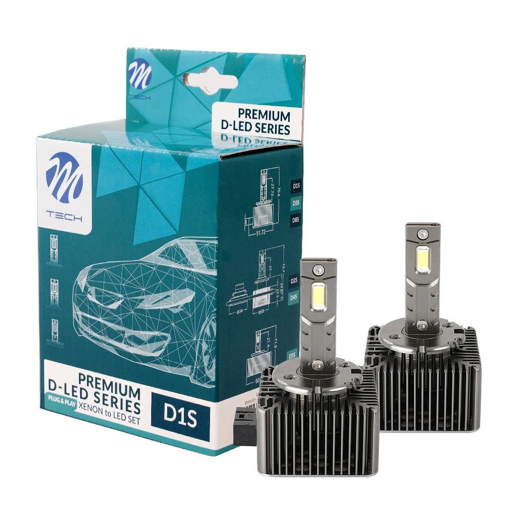Kit 2 ampoules LED D1S 90V blanc froid pour optique automobile