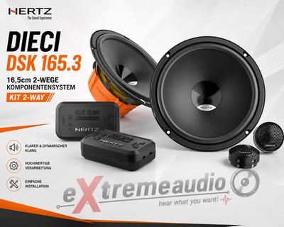 Hertz DSK165.3 2-way 16.5 cm (6.5'') 2-way component speaker set 160W