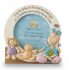 Angels At Heart Picture Frame. Special Dad.