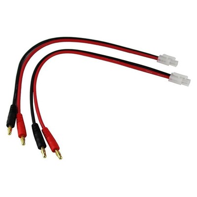 Easy Connect für Tamiya auf 4mm Bananenkabel für RC Ladegeräte und Akkus