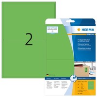 Herma Universal Etiketten Special 199,6 X 143,5 Mm GrüN 40 Etiketten