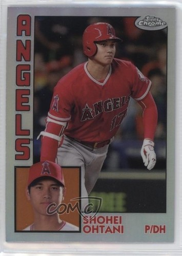 2019 Topps Chrome 1984 Topps Refractor Shohei Ohtani #84TC-25 b5f