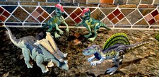 Jurassic Park 1990's Dinosaur Figure Lot JP07 X 2, JP21  JP39 Kenner / Hasbro