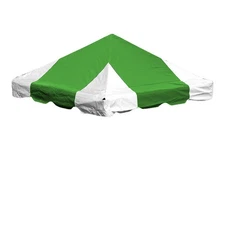 10x10 Commercial Heavy Duty Replacement Top Green Event Canopy for Frame Tent