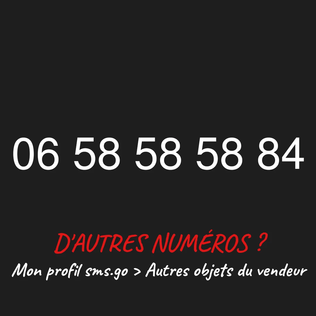 Numéro VIP Orange 06 63 63 63 6X - Suite Facile à Retenir, Transférable, 5G, Prépayé (sans Crédit)