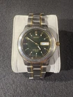 Vintage Seiko Green Dial Quartz Dress Watch - 7N43-8309 - New Battery