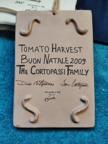 Cortopassi Family Italian Wall Tile Trivet Decor from Italy 2007-2012 **CHOICE** - Picture 8 of 14