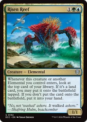 Risen Reef 132/206 Commander: Lorwyn Eclipsed MTG Uncommon