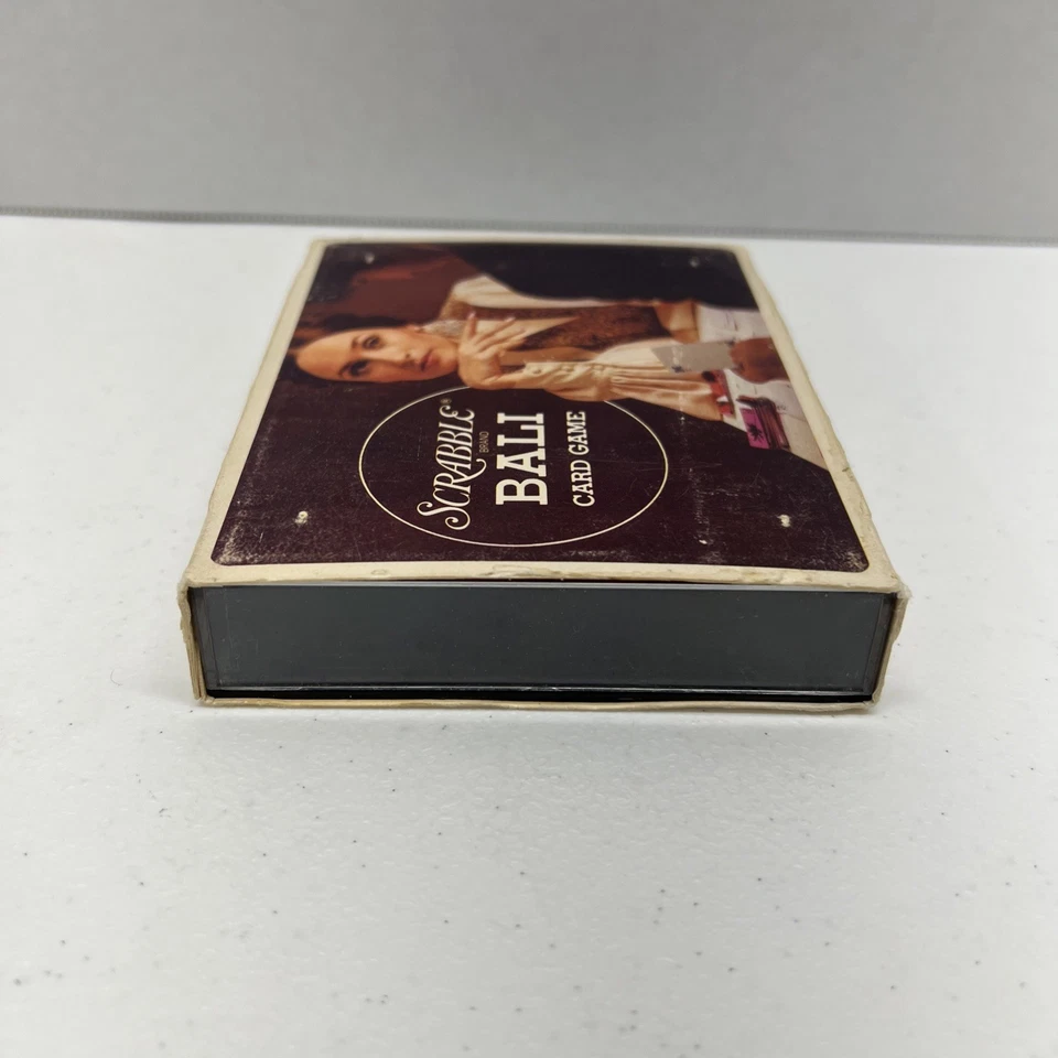 Vintage 1972 Scrabble BALI CARD GAME No Instructions- No 22 Selchow Richter Word - Image 4 of 4