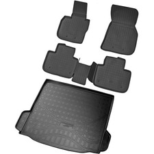 Fußmatten & Kofferraumwanne Set passend für  BMW X3 | G01, F97 | ab BJ 2017>