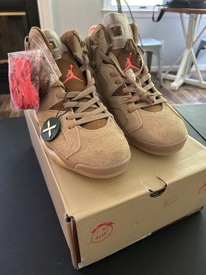 Nike Air Jordan 6 Travis Scott British Khaki DH0690-200 Size 10.5