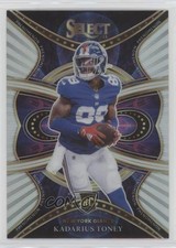 2021 Panini Select Phenomenon Silver Prizm Kadarius Toney #PHE-24 0jk3