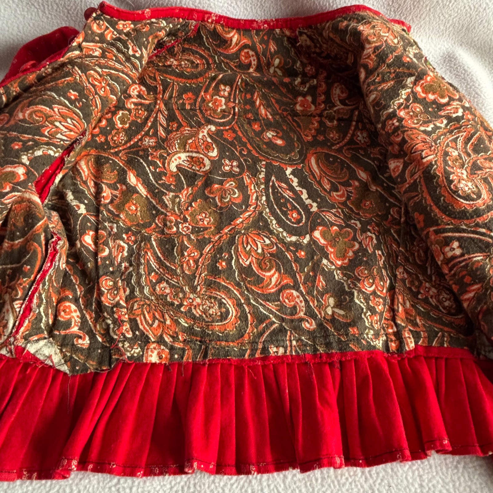 Vtg Hand Made Hungarian Transylvanian Széki Jacke… - image 11