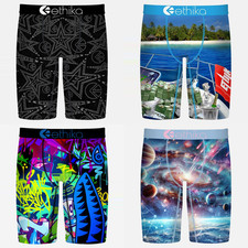 Ethika Men's Staple Boxer Briefs Athletic Streetwear Performance Underwear