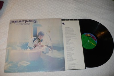 Cliff Richard LP, I'm Nearly Famous , Rocket PIG- 2210, 1976, VG++