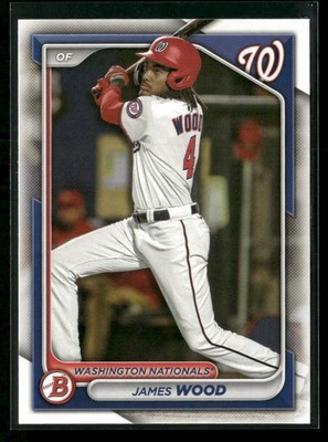 James Wood 2024 Bowman Prospects #BP-91 Washington Nationals